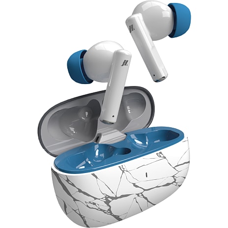 Music Hero Trådløse in-ear høretelefoner - hvid og blå