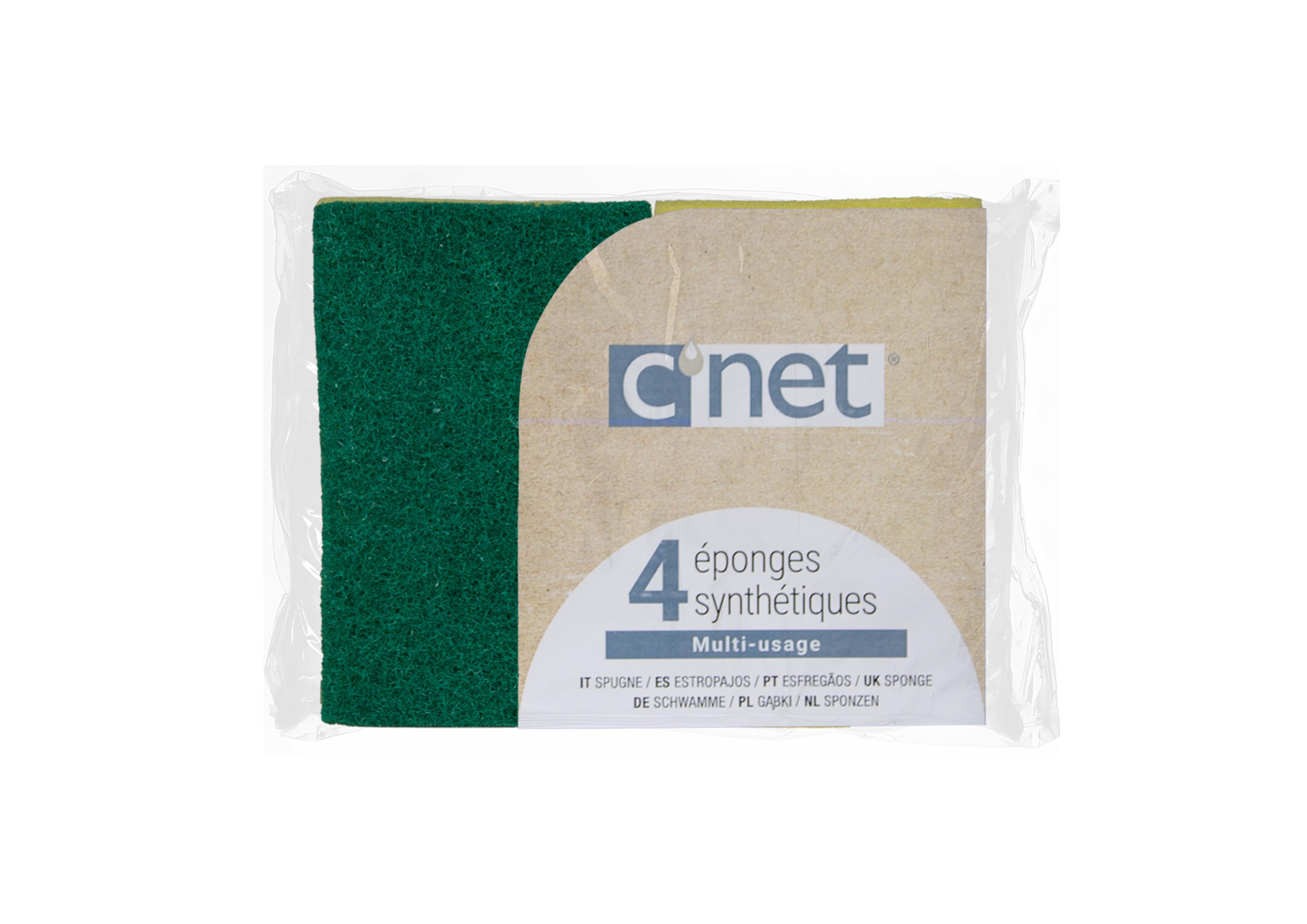 LOT 4 EPONGES SYNTHETIQUES