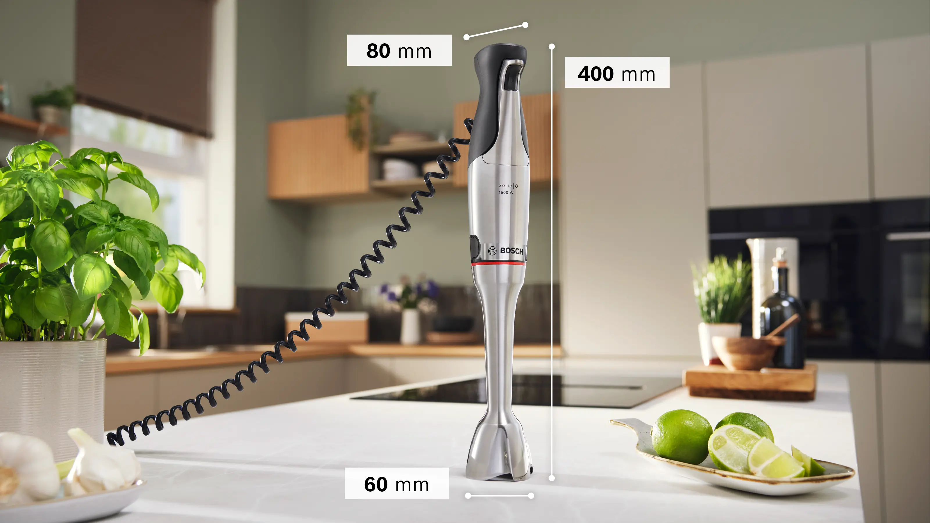 Serie 8 Staafmixer ErgoMaster 1500 W Roestvrij staal