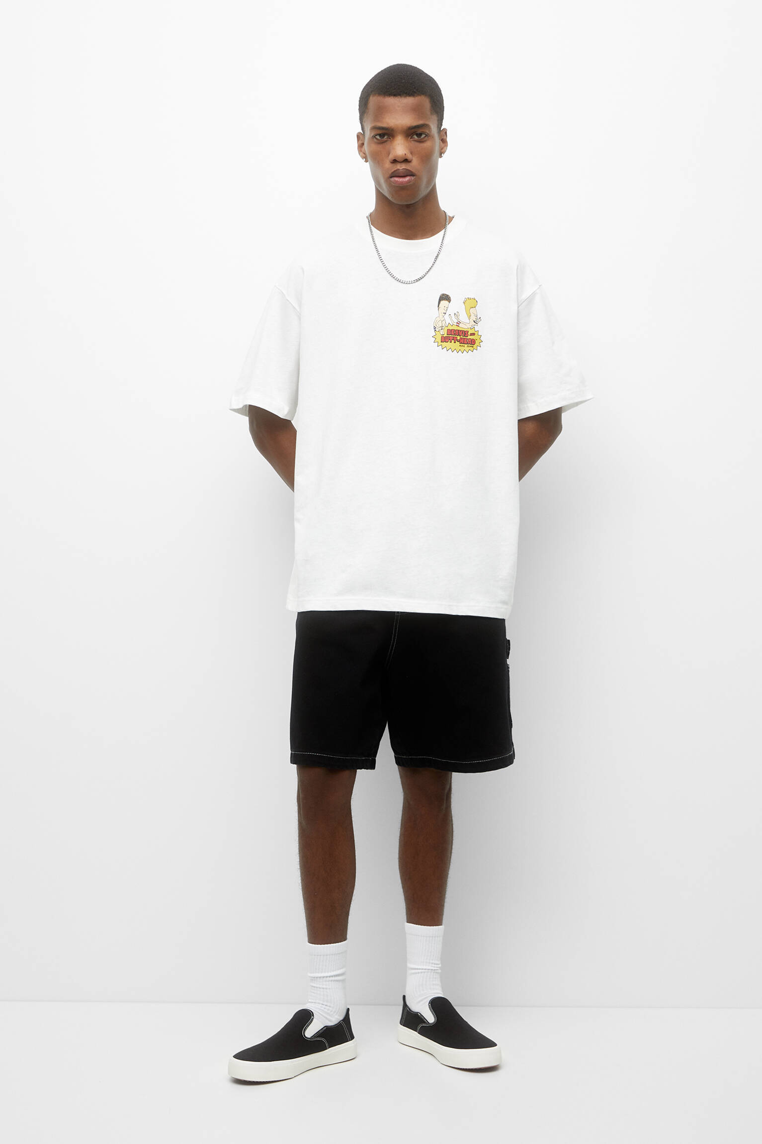CAMISETA BEAVIS E BUTT-HEAD - BRANCA