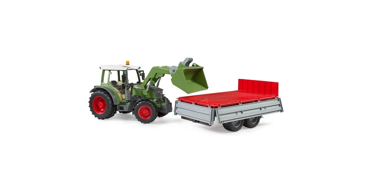 bruderFendt Vario 211 met voorlader en kipwagen Modelvoertuig  (02182)
