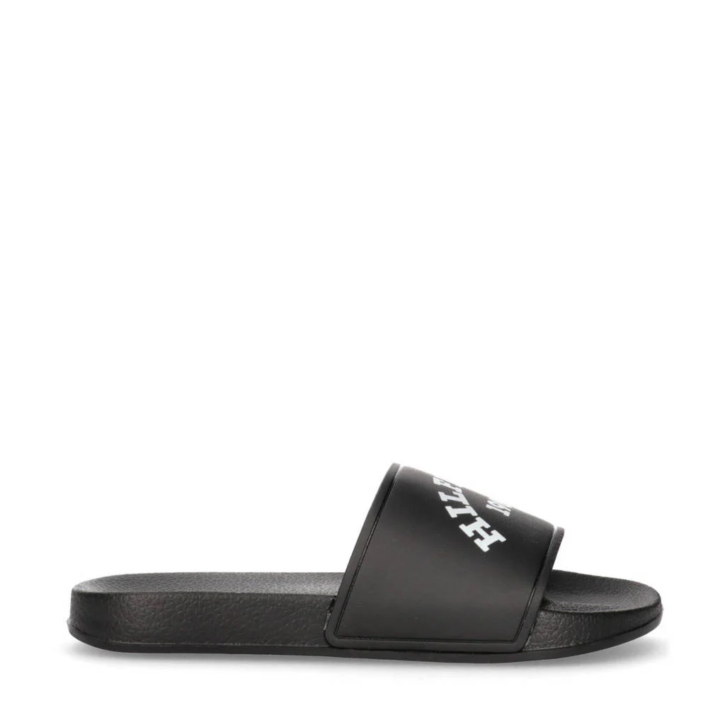 Tommy Hilfiger badslippers zwart