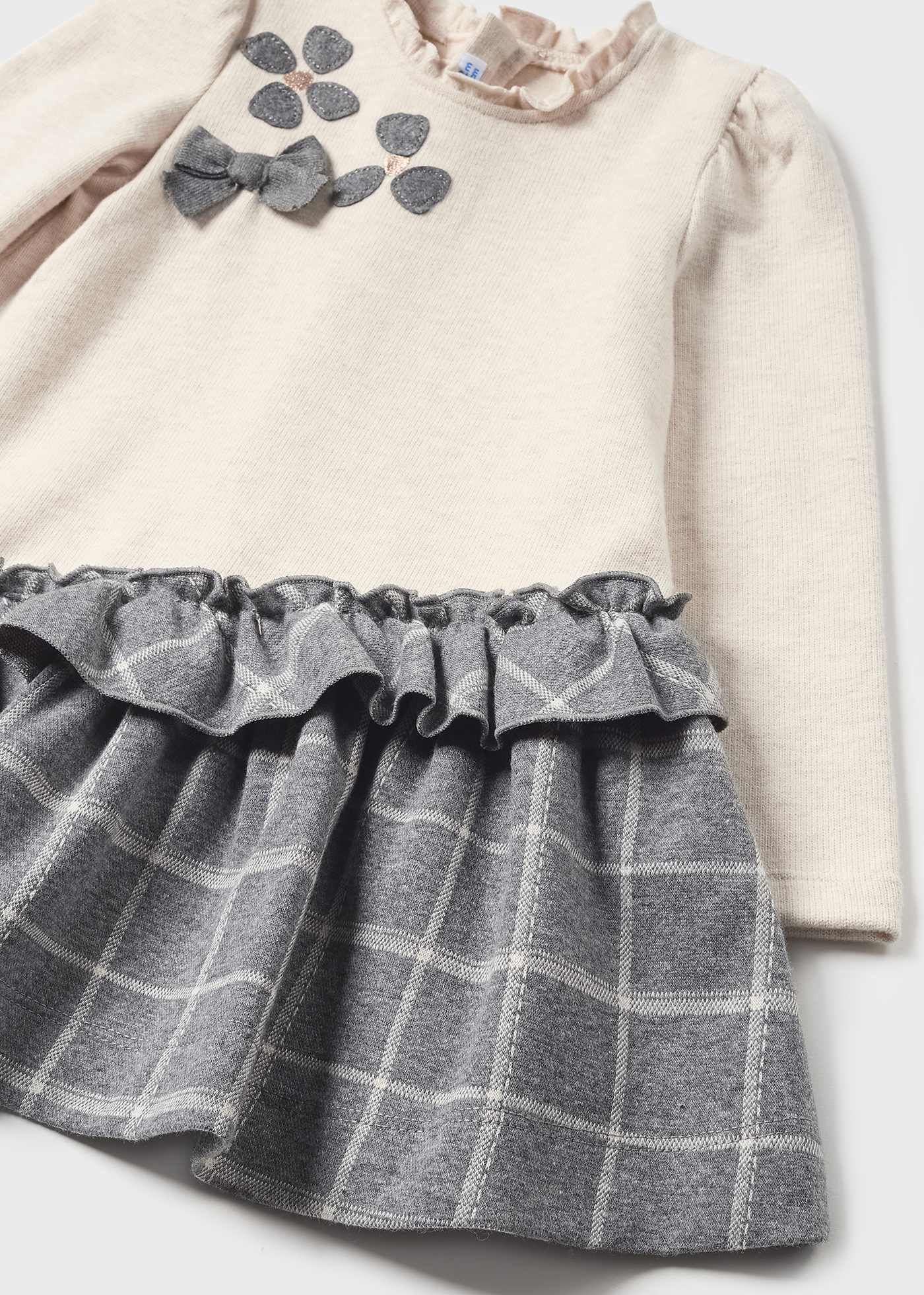 Vestido com estampa de bebê