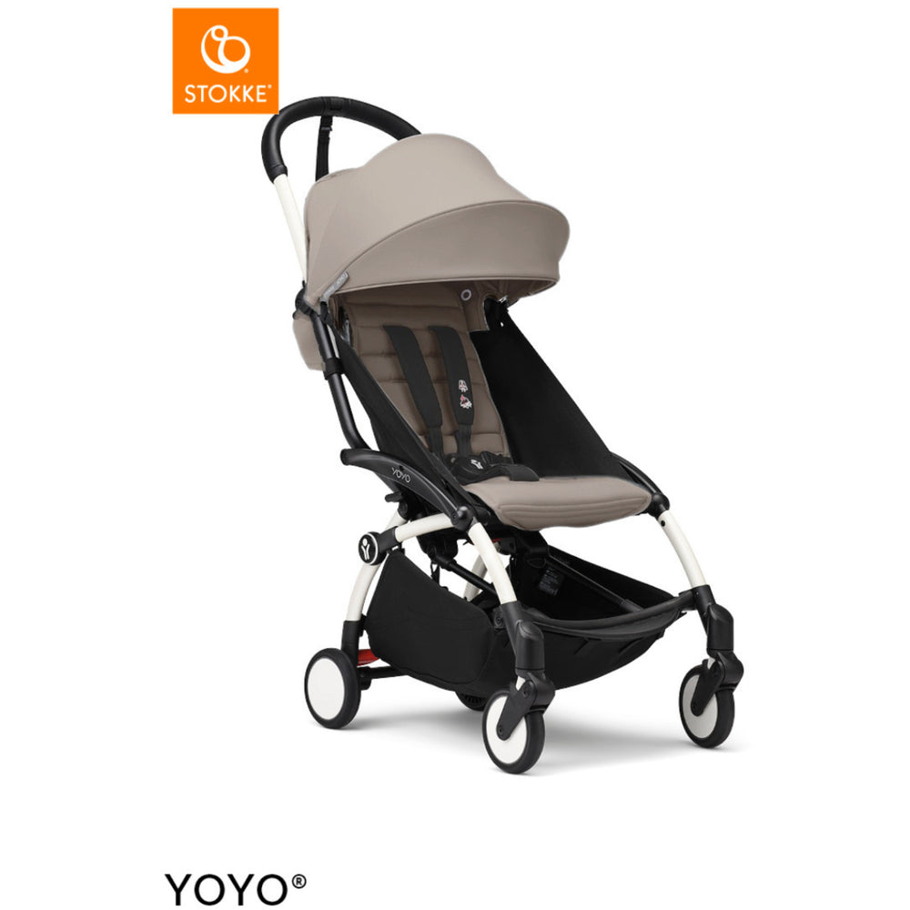 Køb Stokke® YOYO³ Klapvogn Hvid/Taupe