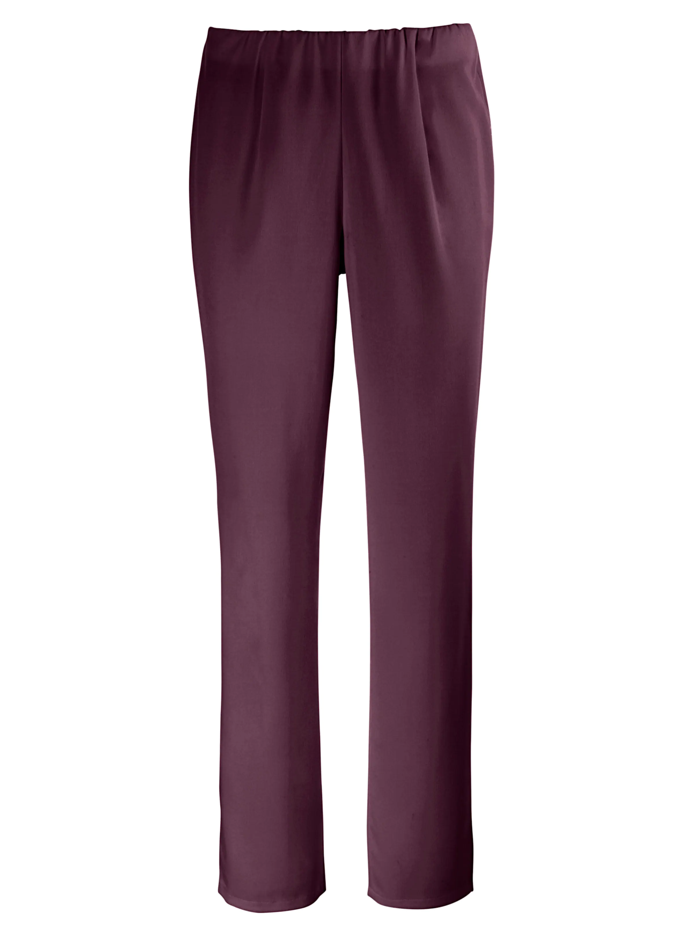 Stretch-Hose in bordeaux