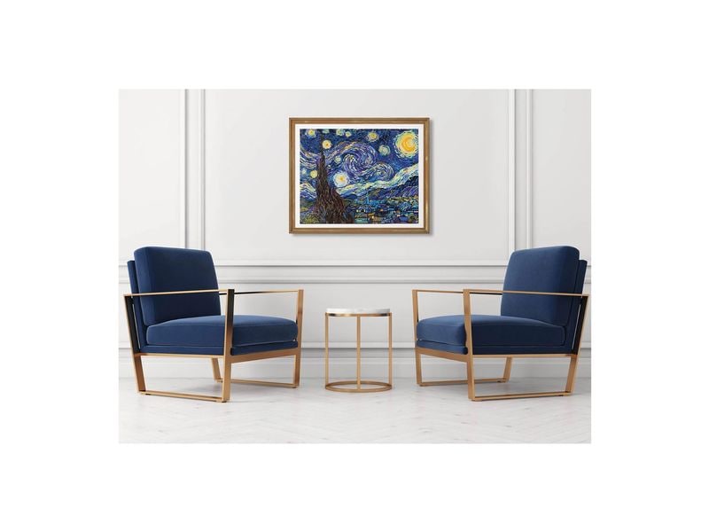 Diamond Dotz Bastelset Diamond Painting Sternennacht (Van G DIY-Kunstwerk