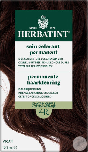 Herbatint Soin Colorant Permanent 4R Châtain Cuivré 1 Kit