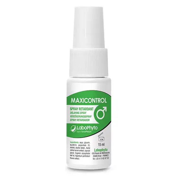 Labophyto Maxi Control Spray Retardant - spray retard d'éjaculation - 15ml