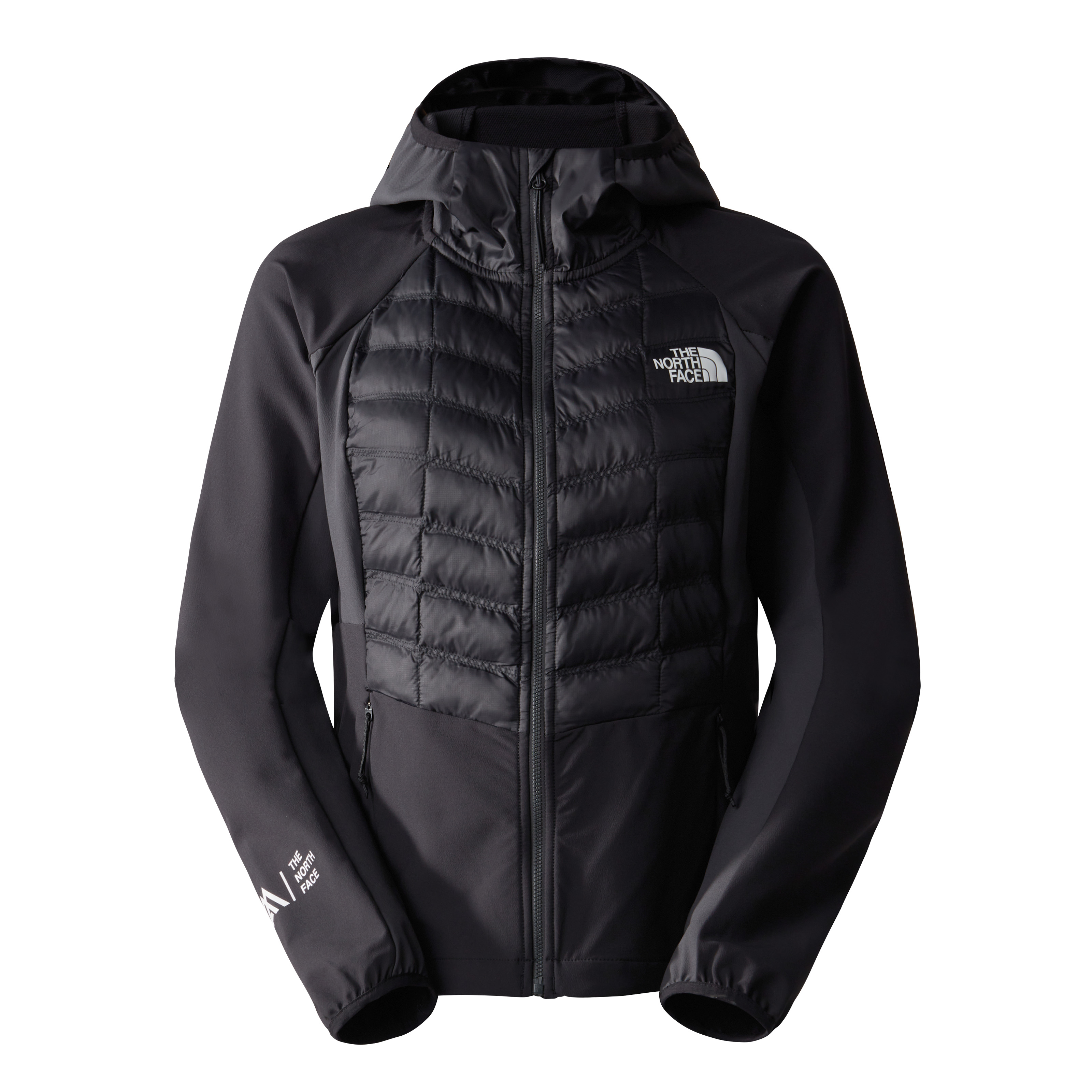 Mountain Atheltics Lab Hybrid ThermoBall Jacket Dame TNF Black/Asphalt Grey/TNF Black