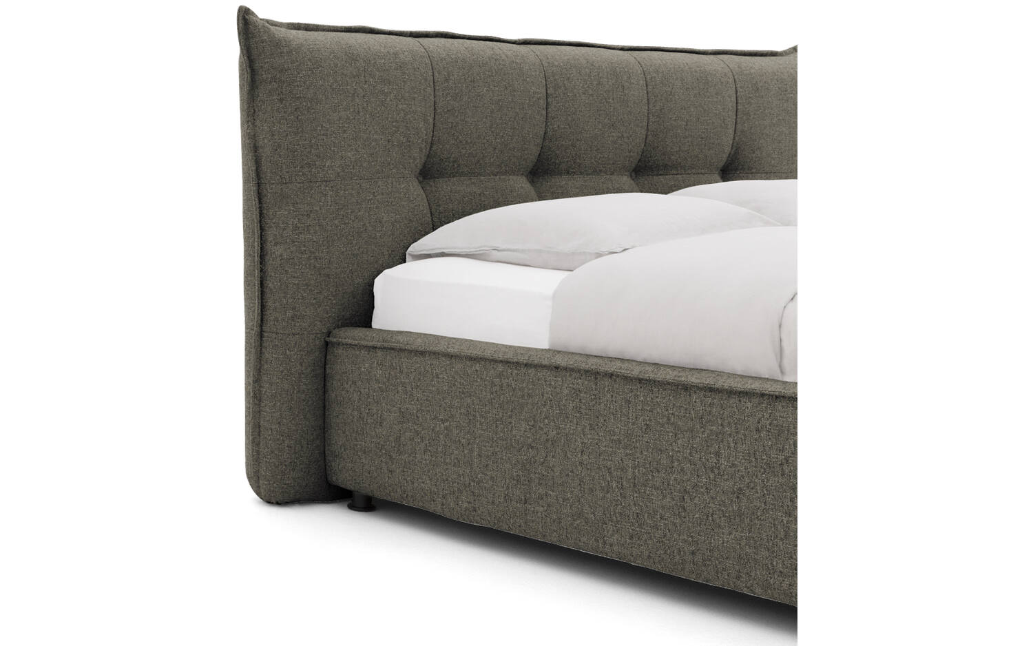 Goossens Bedframe Bolzano - 200 x 220 - Oasis turtle 88 - Textiel