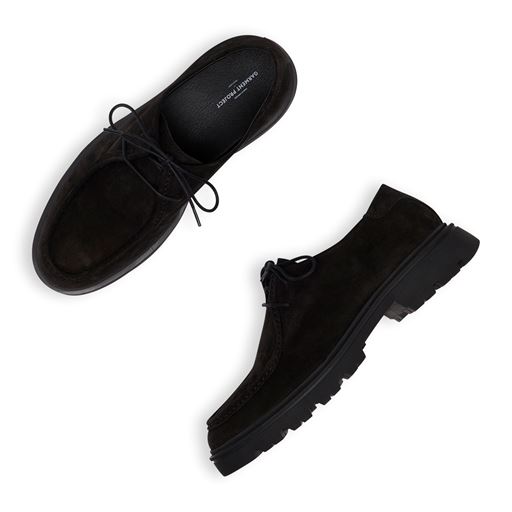 Garment Project Minnesota Low Sko, Black, 43