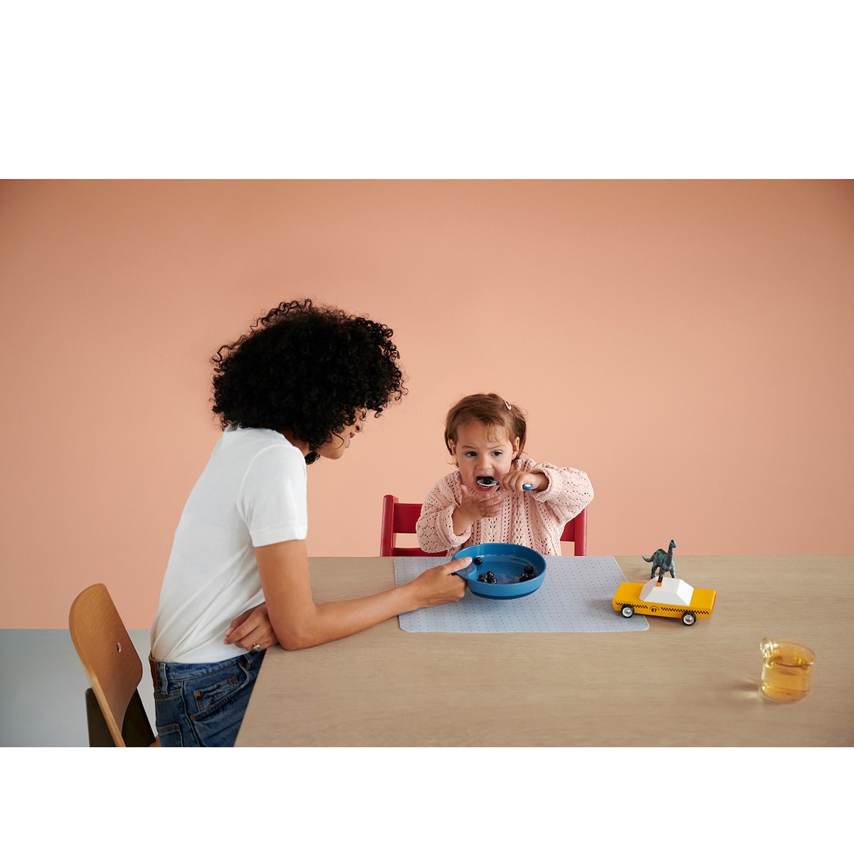 Mepal Mio Trainer spoon 2 pcs Turquoise