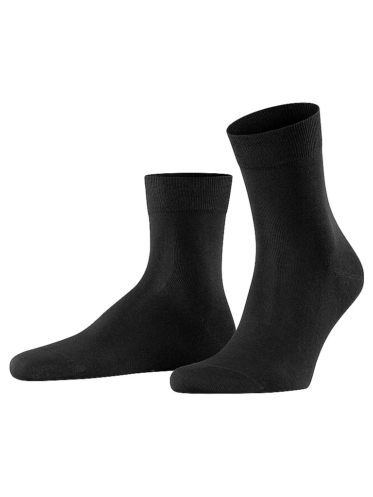 FALKE Socken TIAGO black schwarz