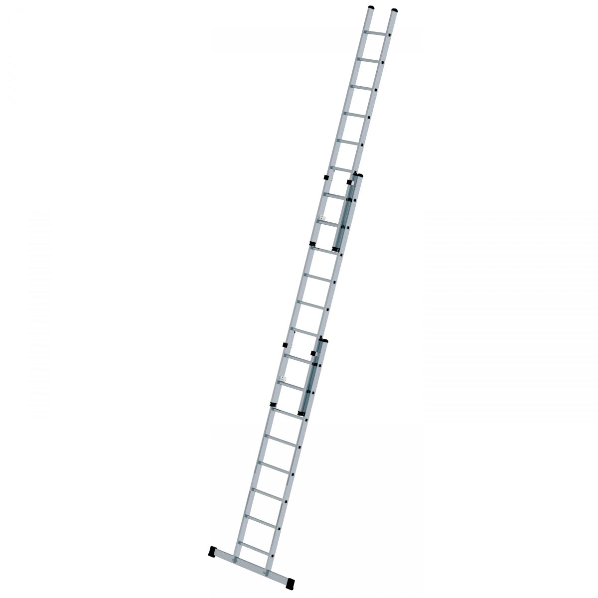 MUNK schuifladder met dwarsbalk, 3x8 sporten