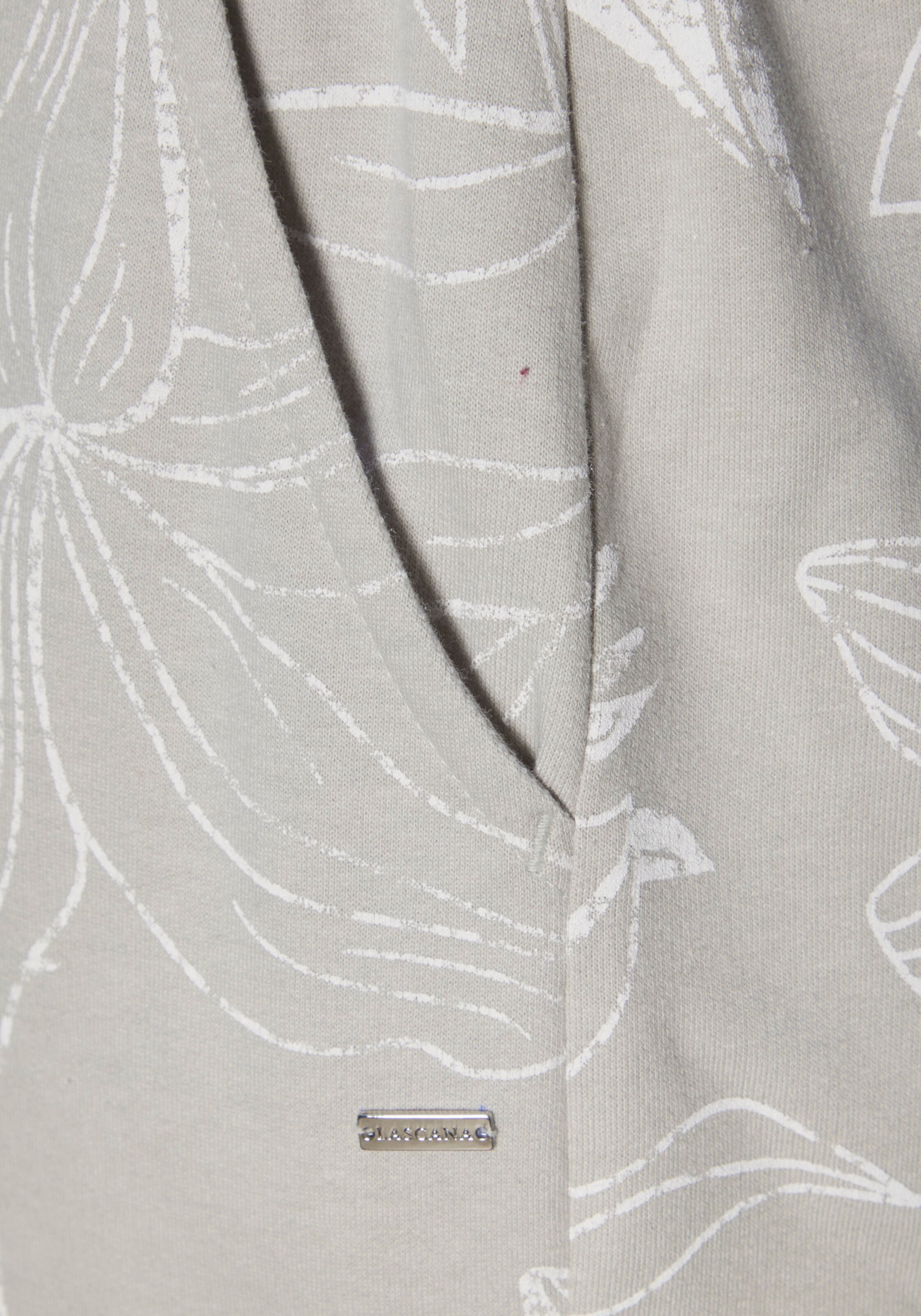 LASCANA Relaxshorts in grau-allover-gemustert