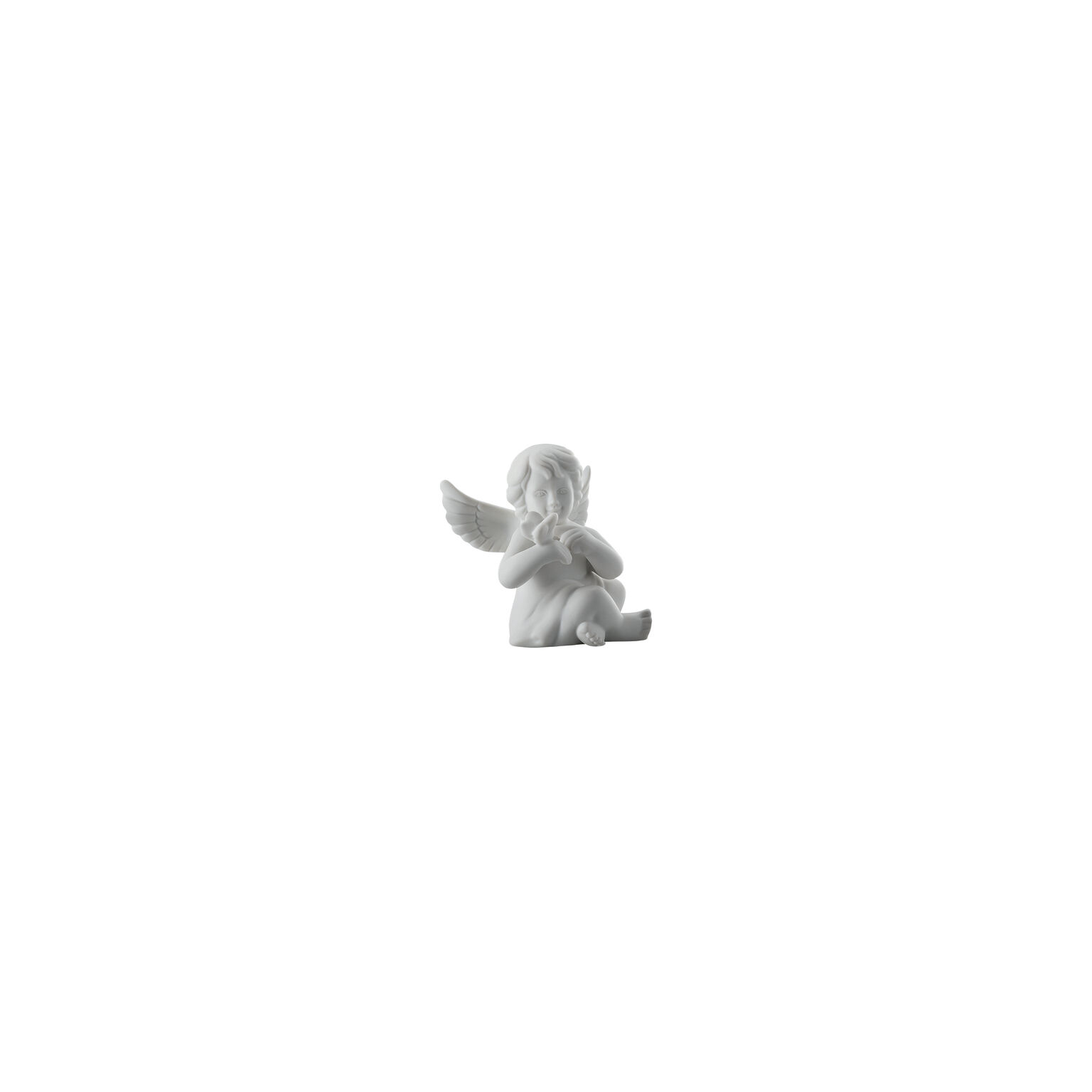 Angels Weiss matt Engel mit Schmetterling