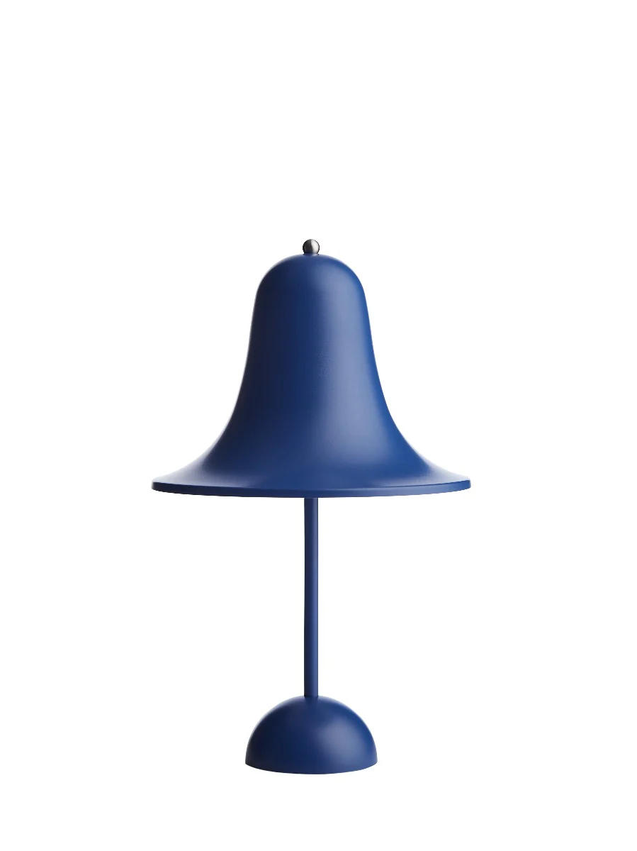 Verpan  Verner Panton Pantop portable, bordlampe - Matt Classic Blue - Ø18