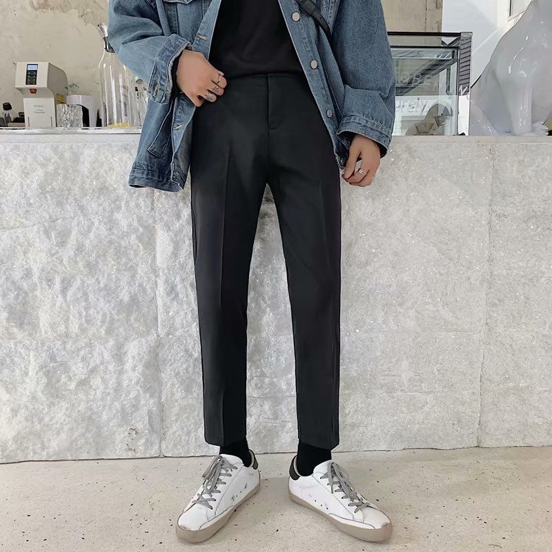 GRAYCIOUS - Cropped rechte broek