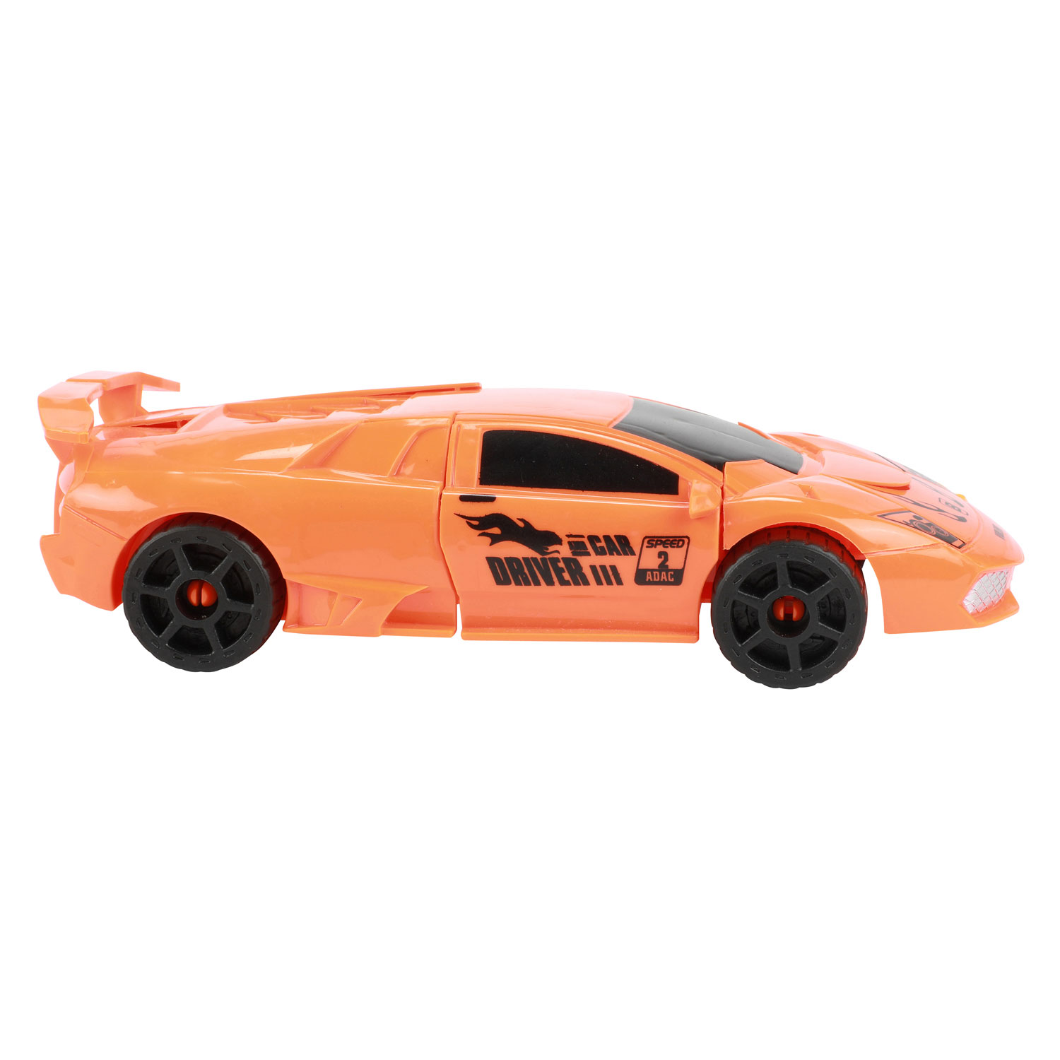 Roboforces Transformeer Auto Robot Oranje