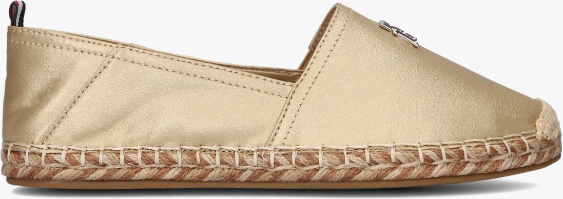 TOMMY HILFIGER gouden tommy hilfiger espadrilles th flat