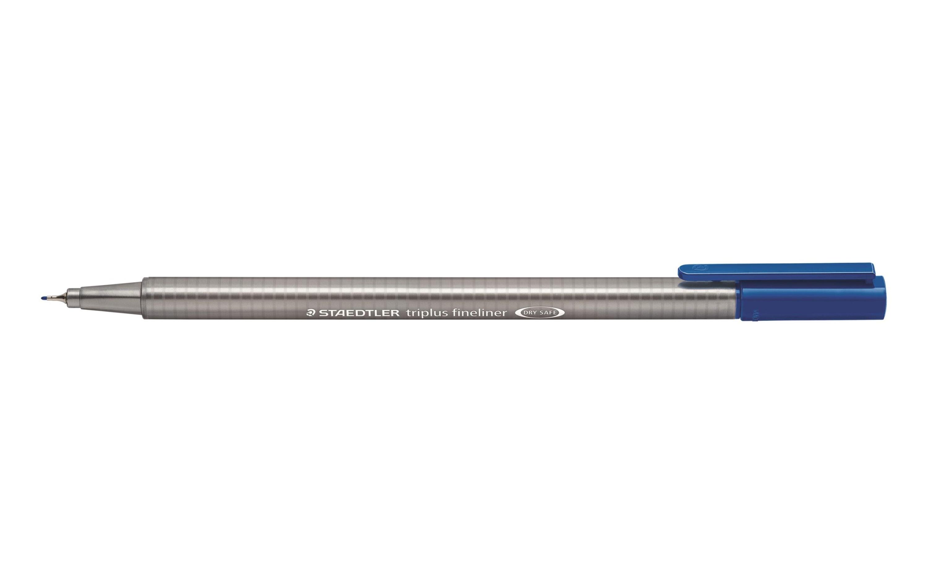 Fineliner Triplus 334 0.3 mm, BlauFeiner Schreiber von Staedtler