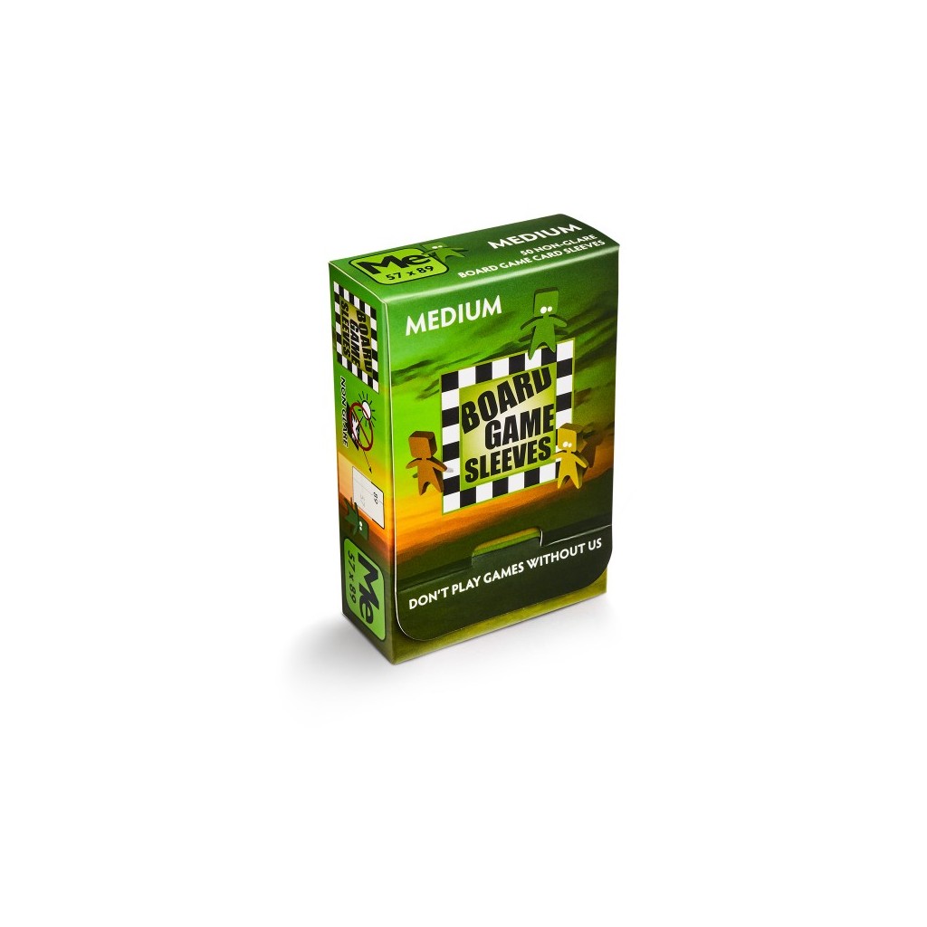 50 Sleeves Antireflet - Medium 57x89mm