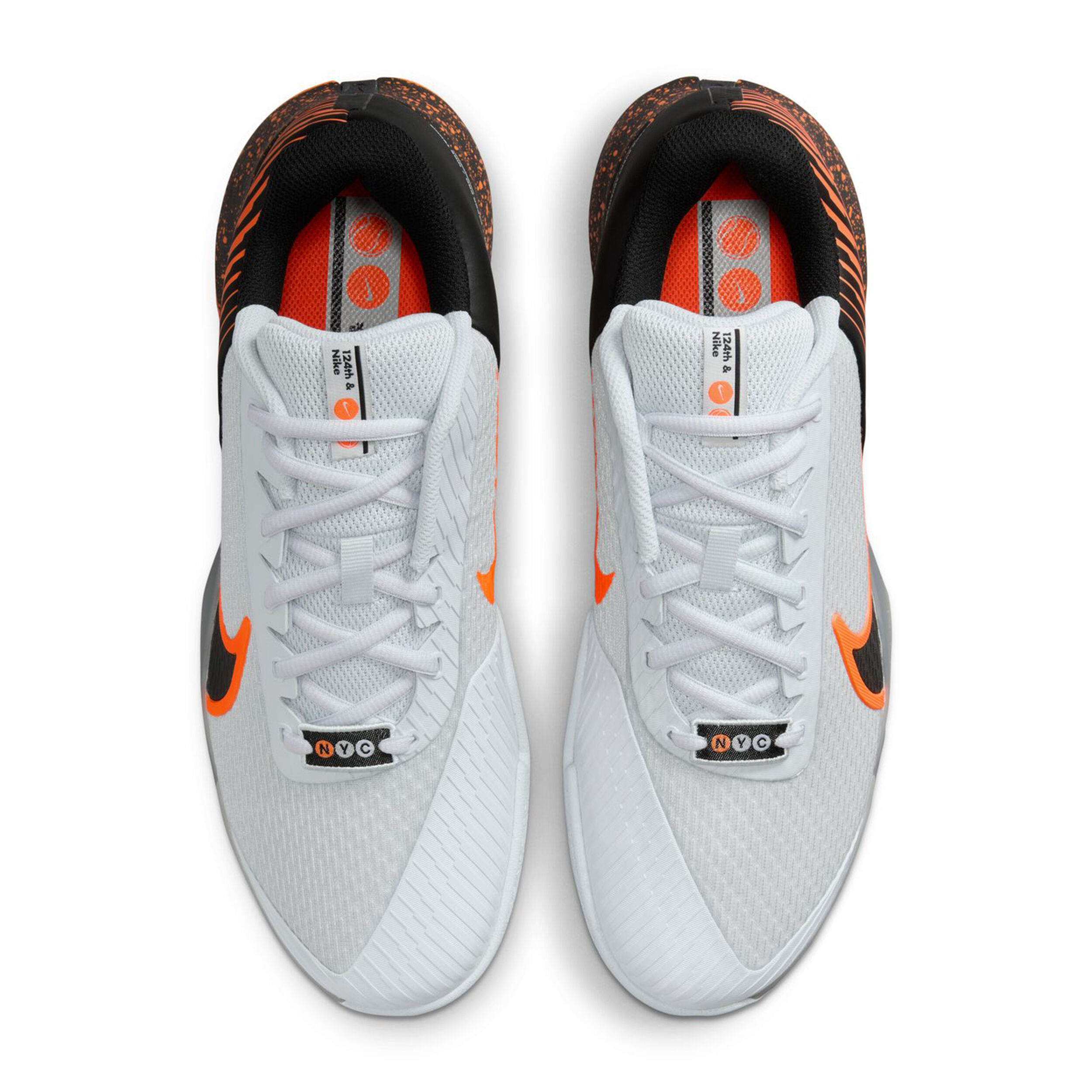 Nike Zoom Vapor Pro 2 Premium Chaussure Terre Battue Hommes - Blanc , Orange