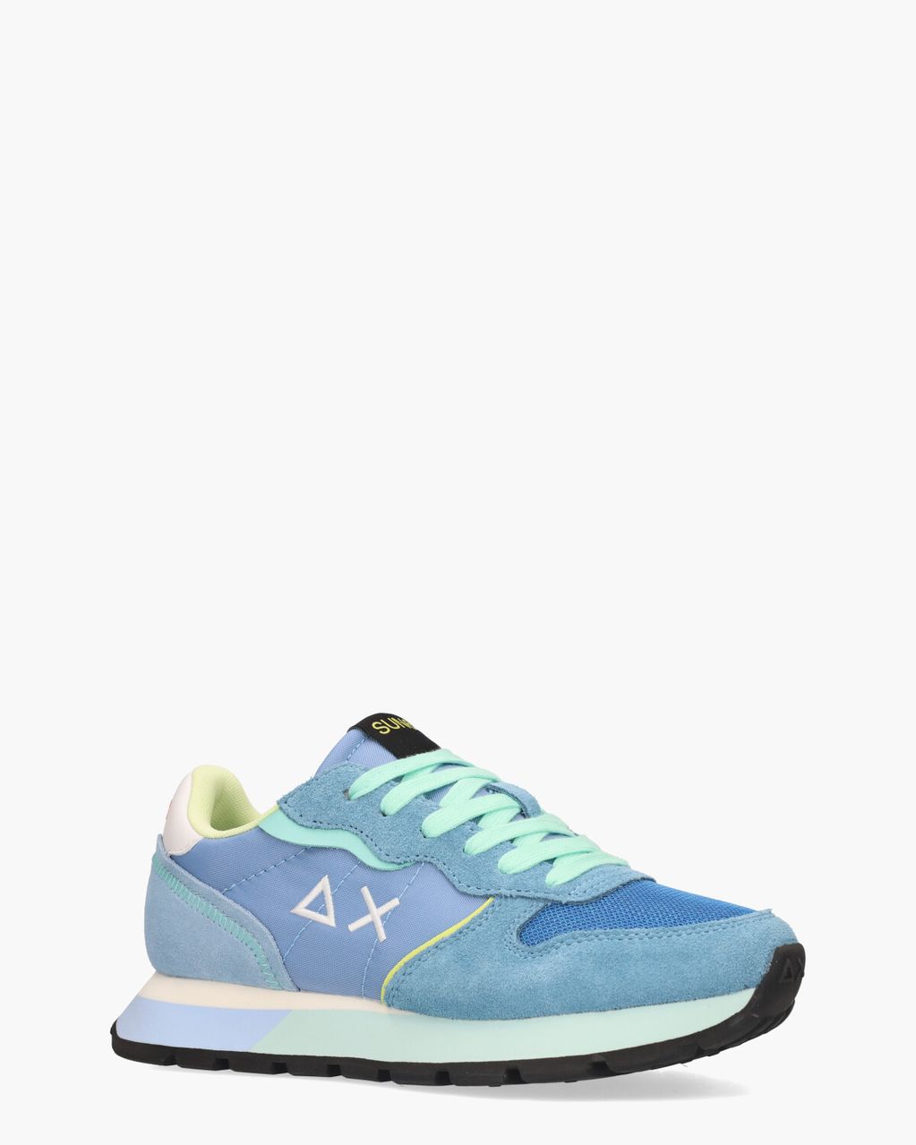 SUN68 Ally Color Explosion Blauw Damessneakers
