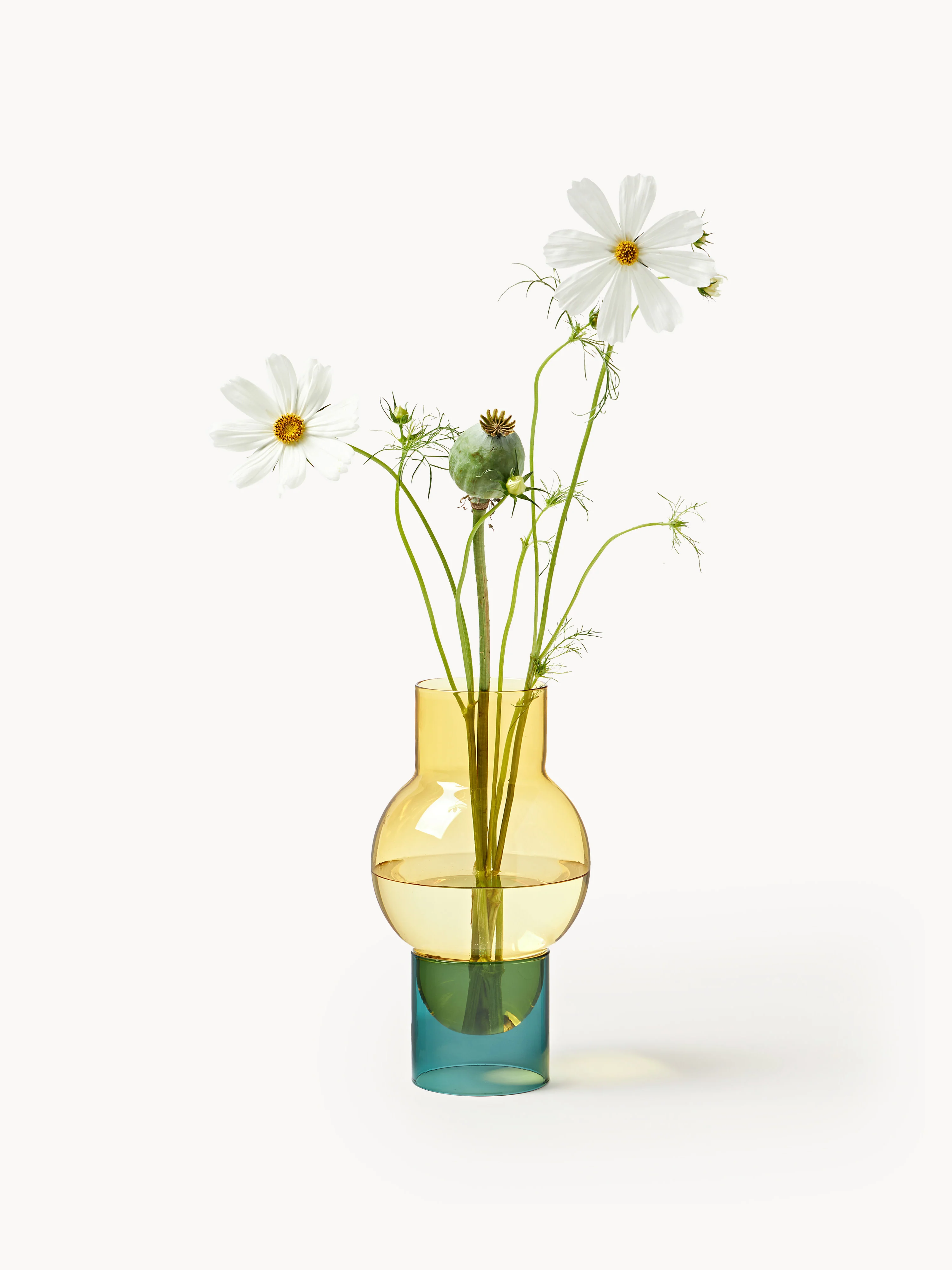 Mondgeblazen vaas Bubble, H 27 cm