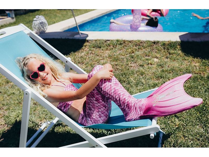 Meili Schwimmflossen Meerjungfrau-Flosse Princess XS Meerjungfrauen-Badeanzug mit Flosse