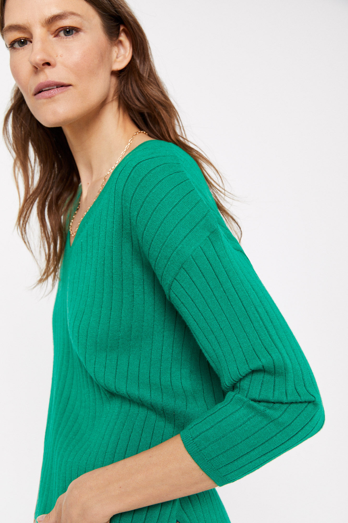 Camisa de viscose Ecovero - Verde