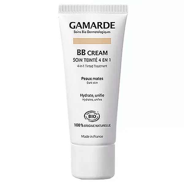 Gamarde Organic 4-em-1 Creme BB com Cor para Pele Opaca 40ml