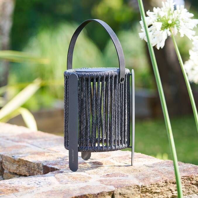 Lanterne solaire LINY Graphite