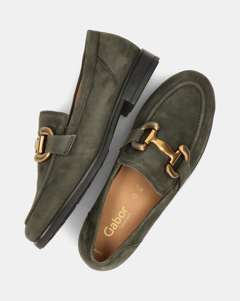 Gabor Mocassins & loafers  - groen