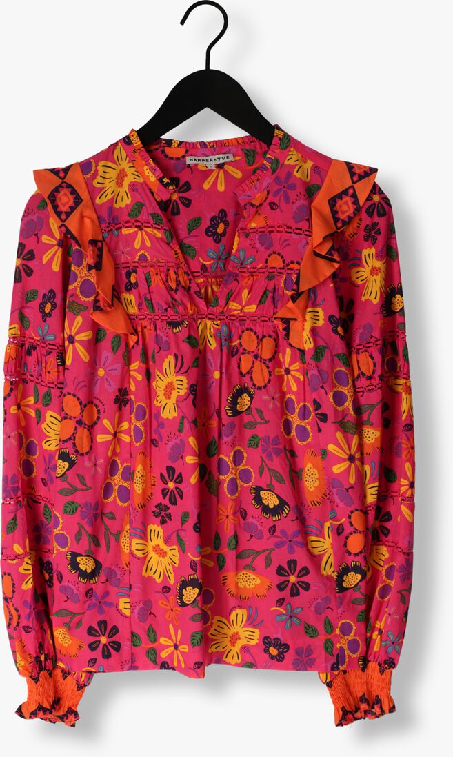 HARPER & YVE roze harper & yve blouse jess-ls