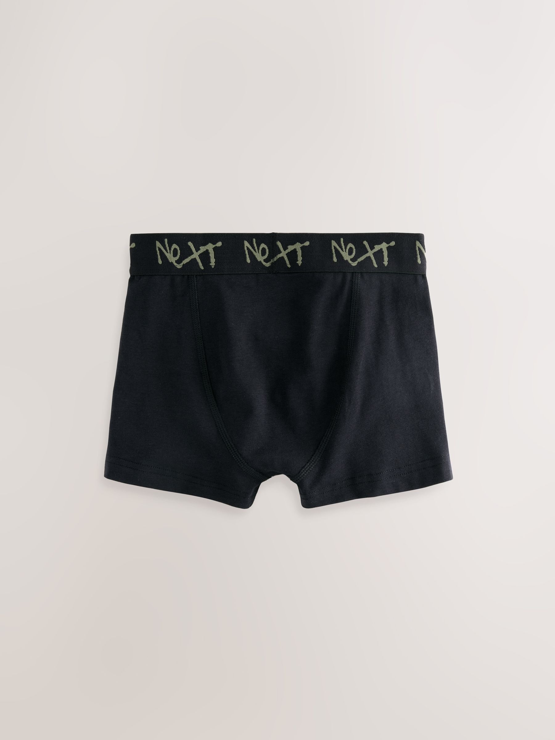 Zwart met graffiti Next tailleband - Verpakking van 10 trunks (1,5-16jr)
