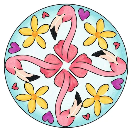 Ravensburger Mini Mandala-Designer Flamingo