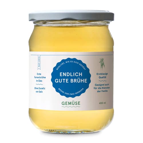 Endlich Gute Brühe - Gemüse
