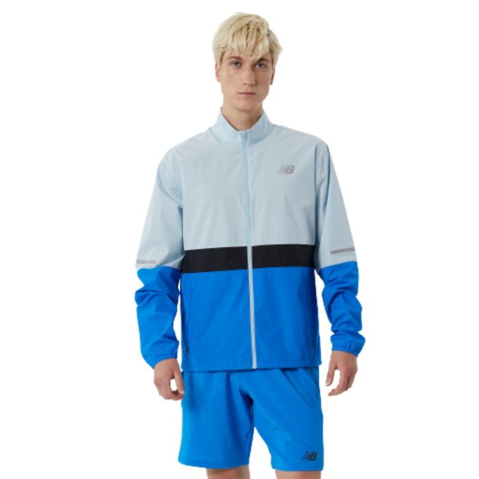 New Balance Herre Jakker Accelerate Jacket Blå