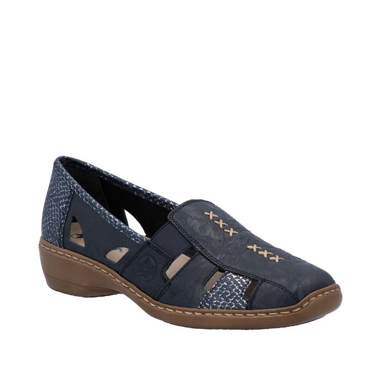 Rieker 41385 Blauw
