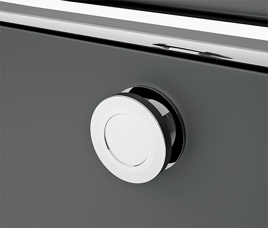 Kommode Metall »CN3« mit 6 Schubladen, grau