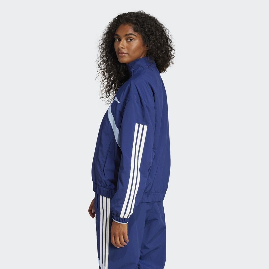 Adidas Veste de survêtement toile Color Block 3 bandes Tiro Cut