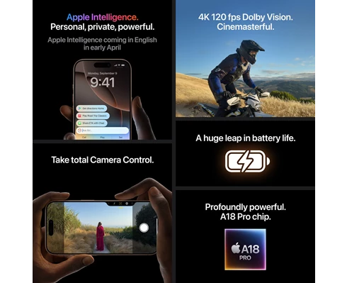 Apple iPhone 16 Pro 256GB Black Titanium