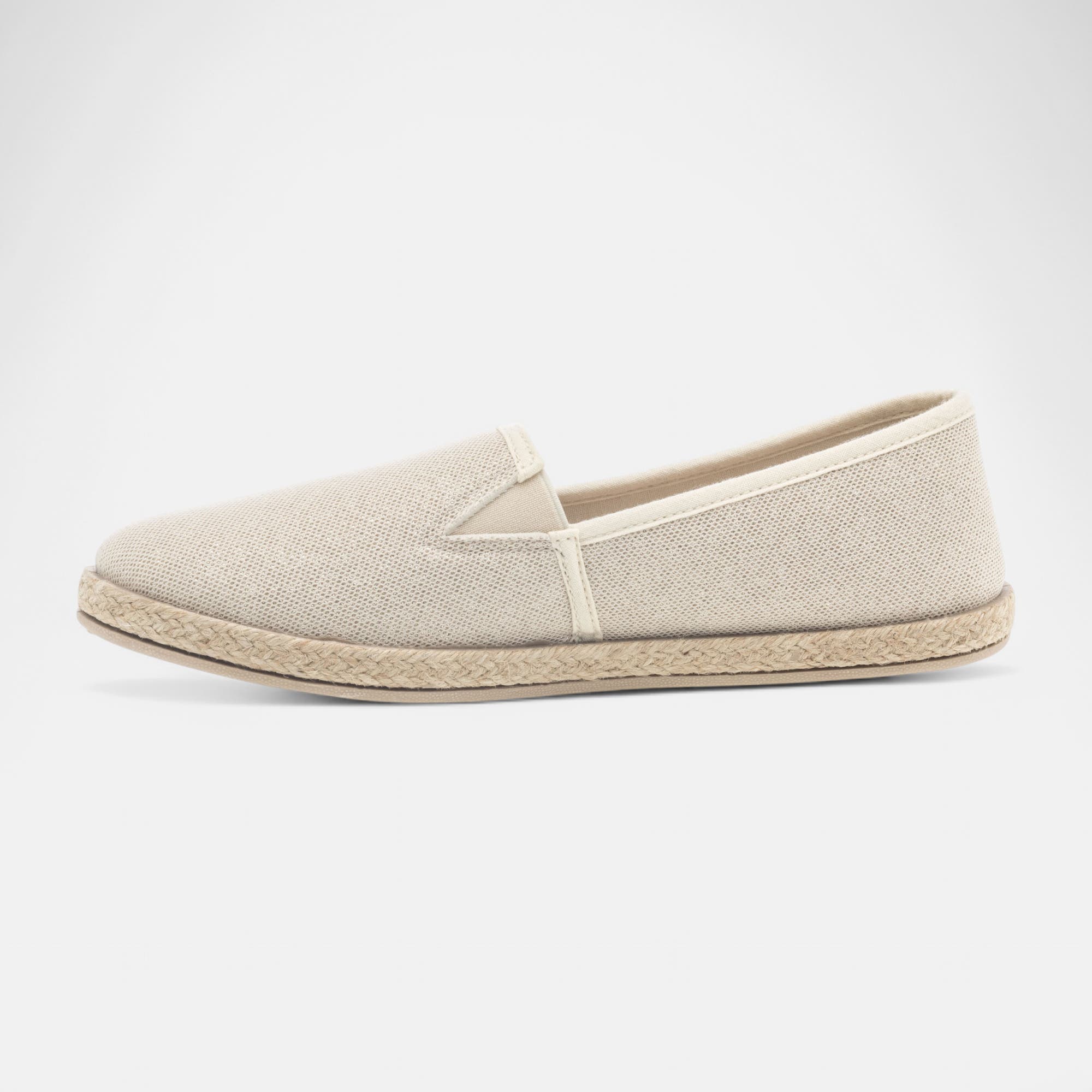 Baskets en toile Femme or