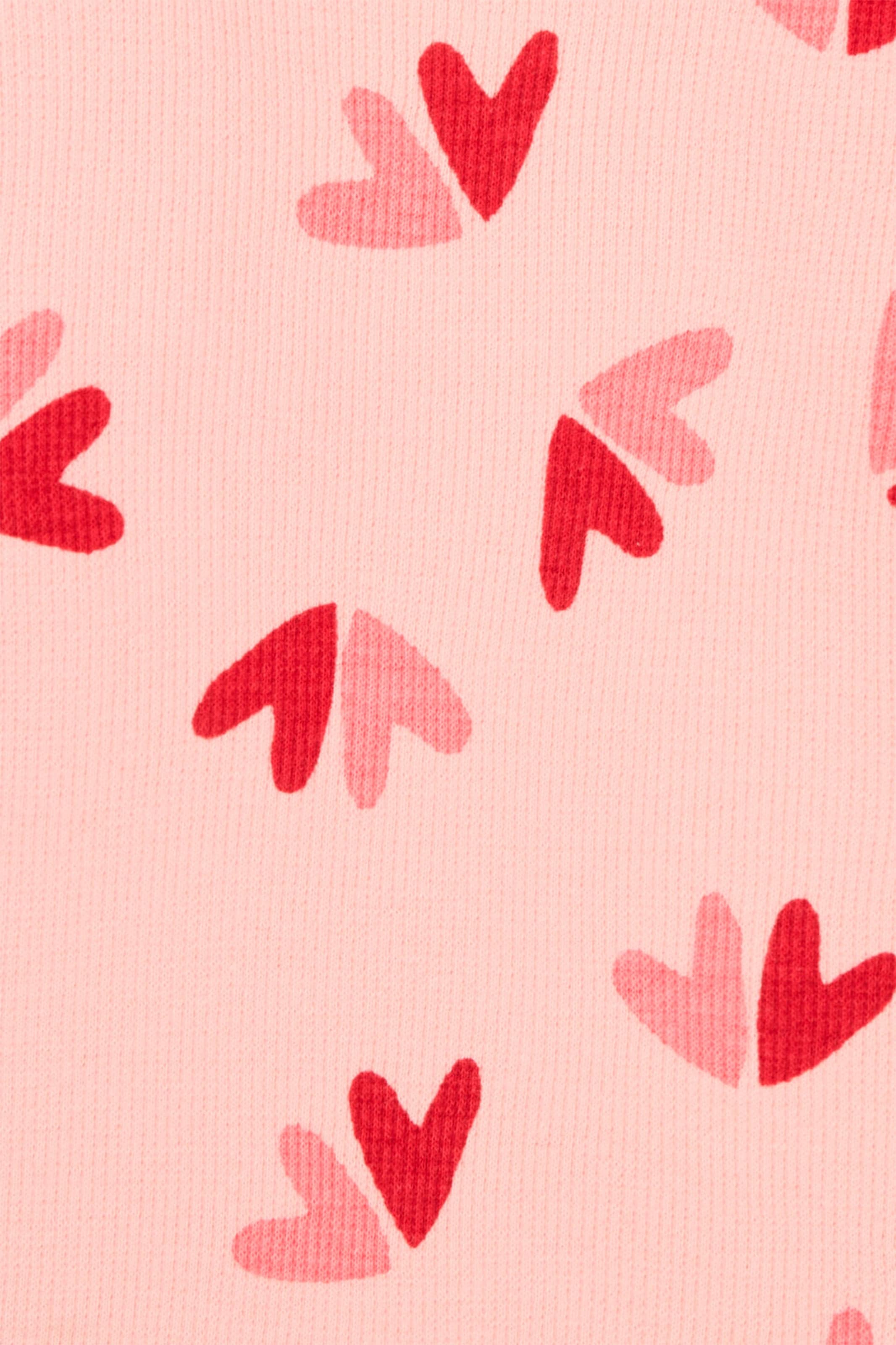 Noppies Baby Langarmshirt Minco Hearts pattern Pink