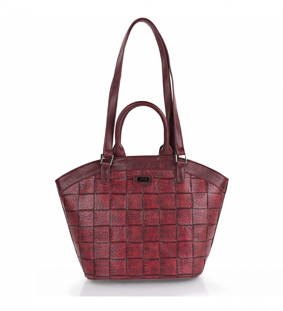 Bolsa tote Lois com alça dupla LOIS 316581 vermelha