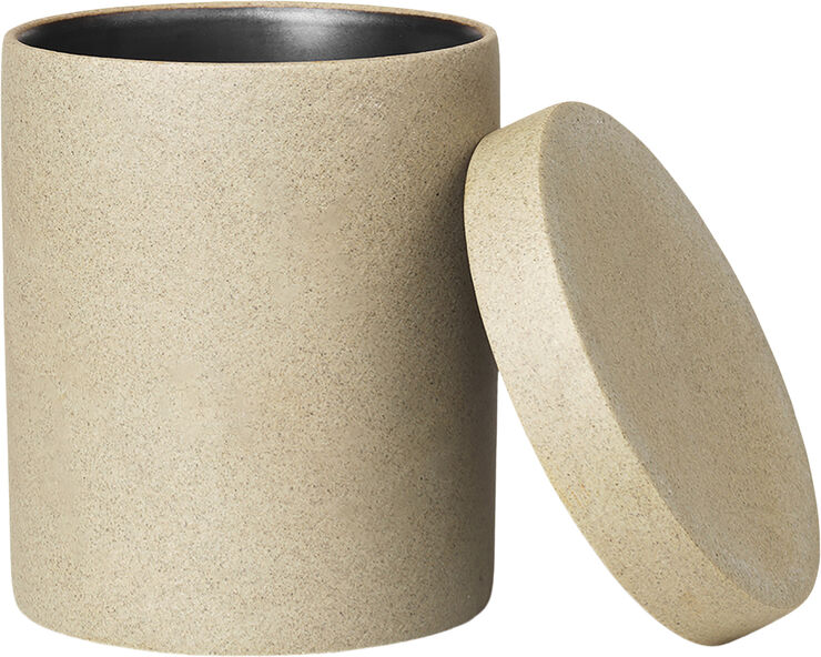 ferm LIVING Bon Accessories - Large Container - Sand