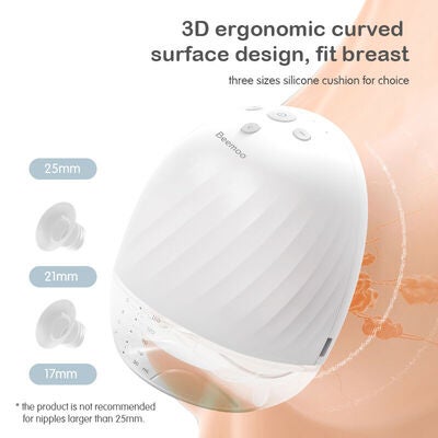 Beemoo CARE Wearable Elektrisk Brystpumpe Dobbel