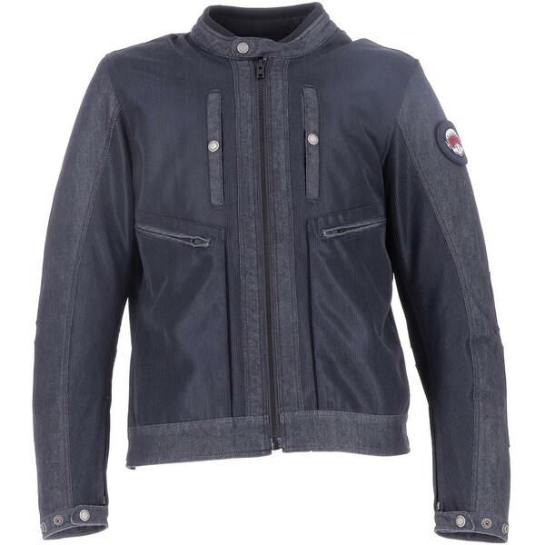 Helstons - Blouson Raid Air Coton Mesh Bleu