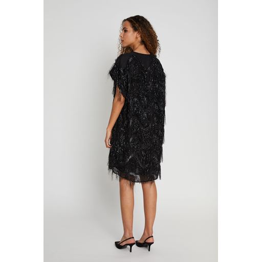 Bruuns Bazaar Acantha Nellat Kjole, Black, 44